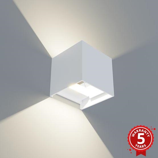 APLED - LED Väli seinavalgusti CUBE 2xLED/3W/230V IP65