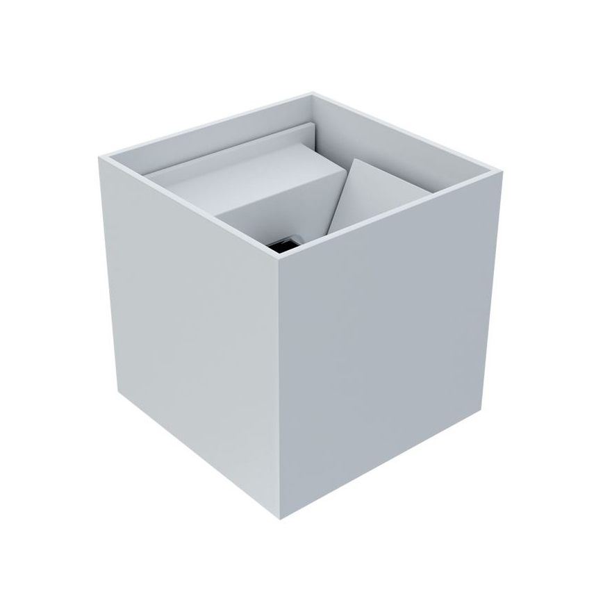 APLED - LED Väli seinavalgusti CUBE 2xLED/3W/230V IP65