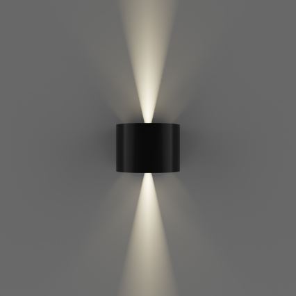 APLED - LED Väli seinavalgusti OVAL 2xLED/3W/230V IP65