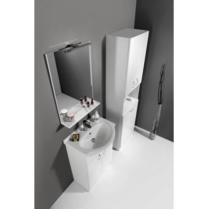 Aqualine - BETA peegel 50x70 cm, valge