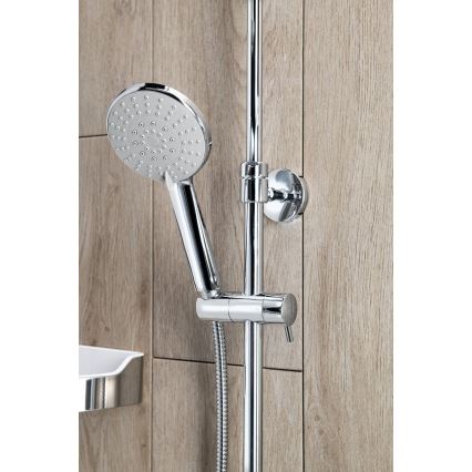 Aqualine - Dušikomplekt termostaatiline kraaniga LIGA läikiv kroom