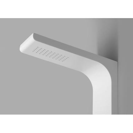 Aqualine - dušipaneel YUKI mattvalge