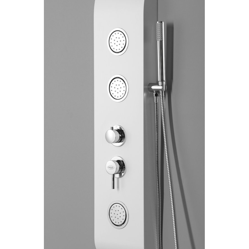 Aqualine - dušipaneel YUKI mattvalge