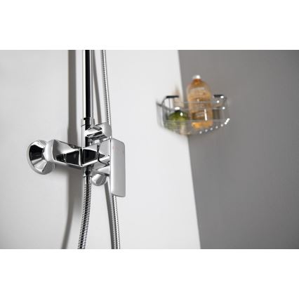 Aqualine - Duššikomplekt kraaniga FACTOR läikiv kroom