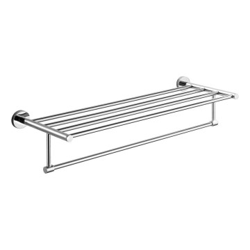 Aqualine - Käterätikuhoidja seinale SAMBA 21x62,5 cm läikiv kroom