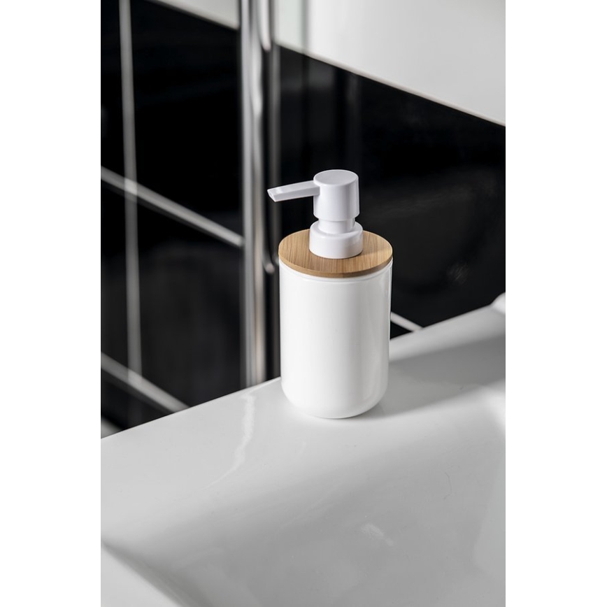 Aqualine - Seebidosaator SNOW 350 mm valge/bambus