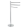 Aqualine - Statiiv koos rätikuhoidjaga SAMBA 85,5 cm roostevaba/läikiv kroom