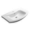 Aqualine - Süvistatav valamu ZERO 75x48,5 cm keraamika/valge