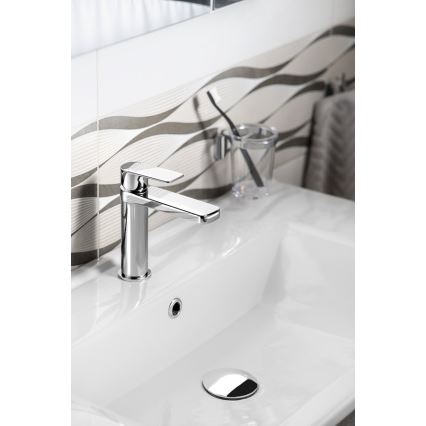 Aqualine - Valamu kraan DAPHNE 15,5 cm läikiv kroom