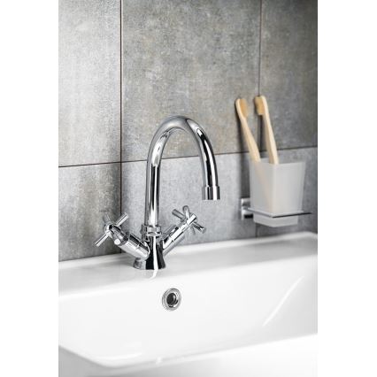 Aqualine - Valamusegisti XENIA RETRO 22,2 cm läikiv kroom