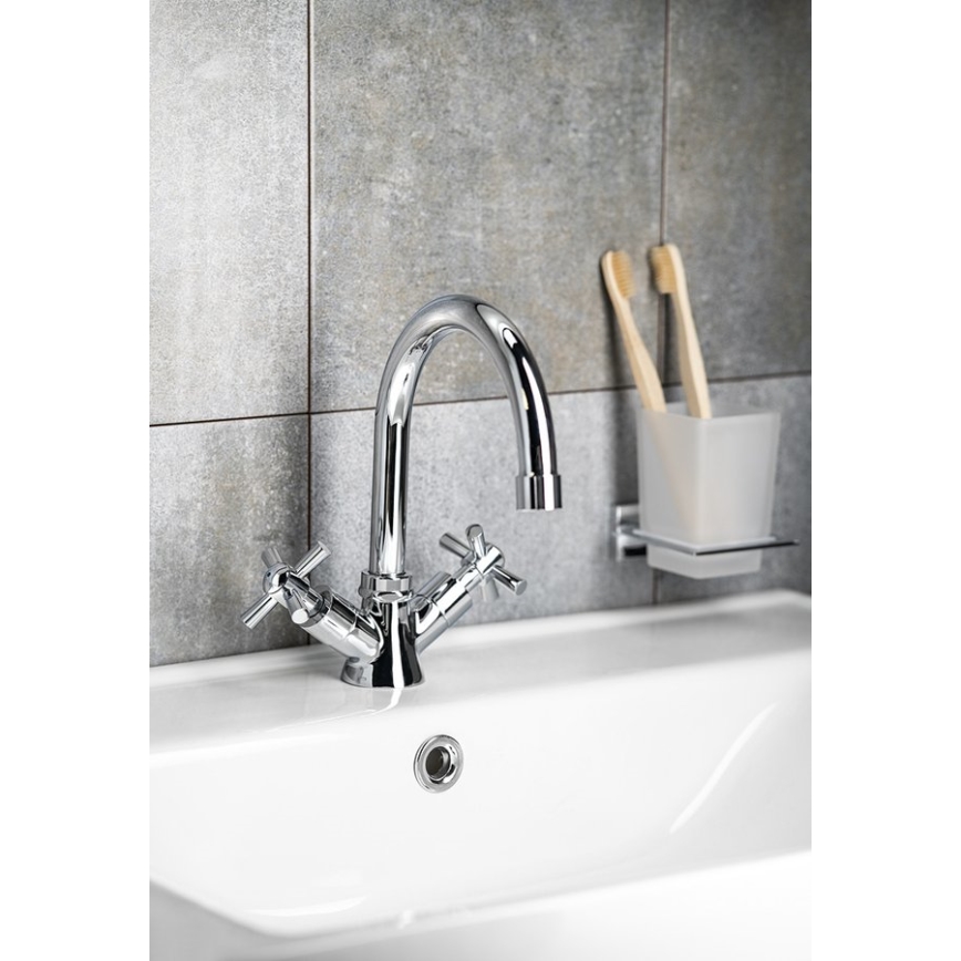 Aqualine - Valamusegisti XENIA RETRO 22,2 cm läikiv kroom