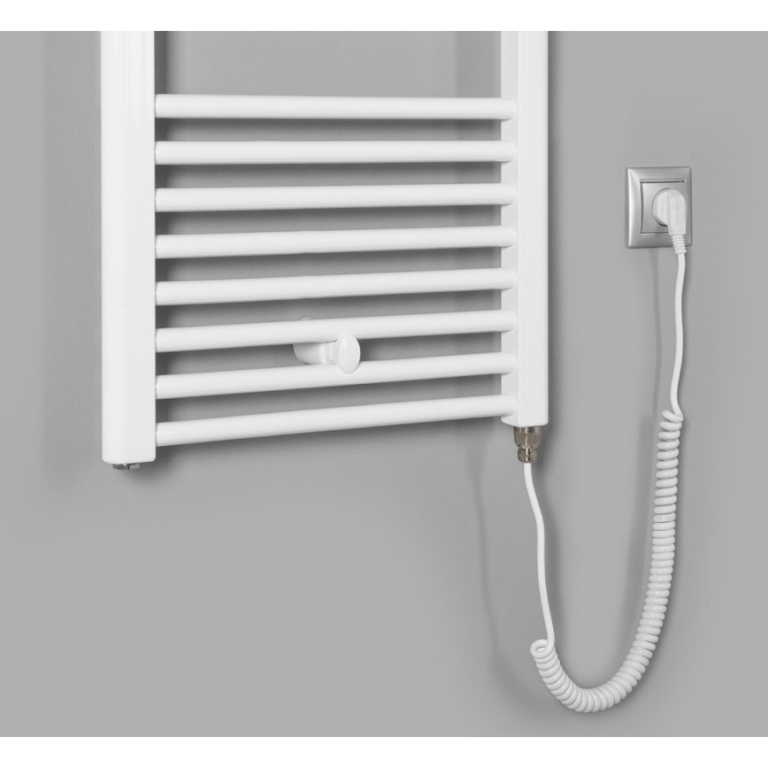 Aqualine - Vannitoa elektriline radiaator DIRECT-E 400W/230V 96 cm valge otse