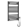 Aqualine - Vannitoa elektriline radiaator DIRECT-E 400W 96x60 cm matt must