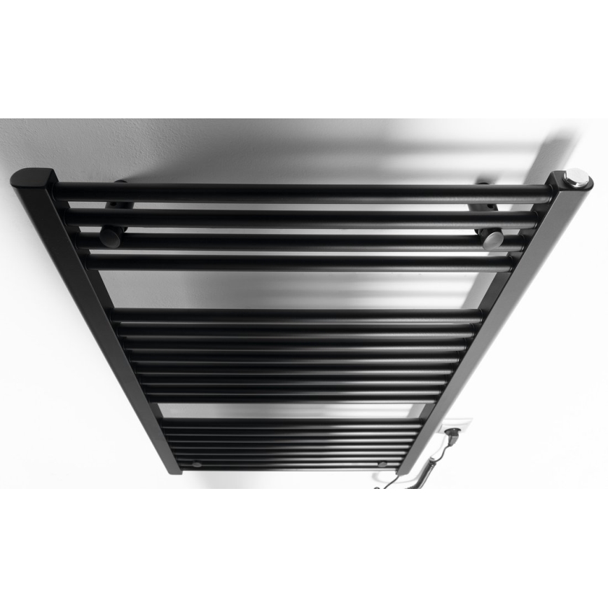 Aqualine - Vannitoa elektriline radiaator DIRECT-E 400W 96x60 cm matt must