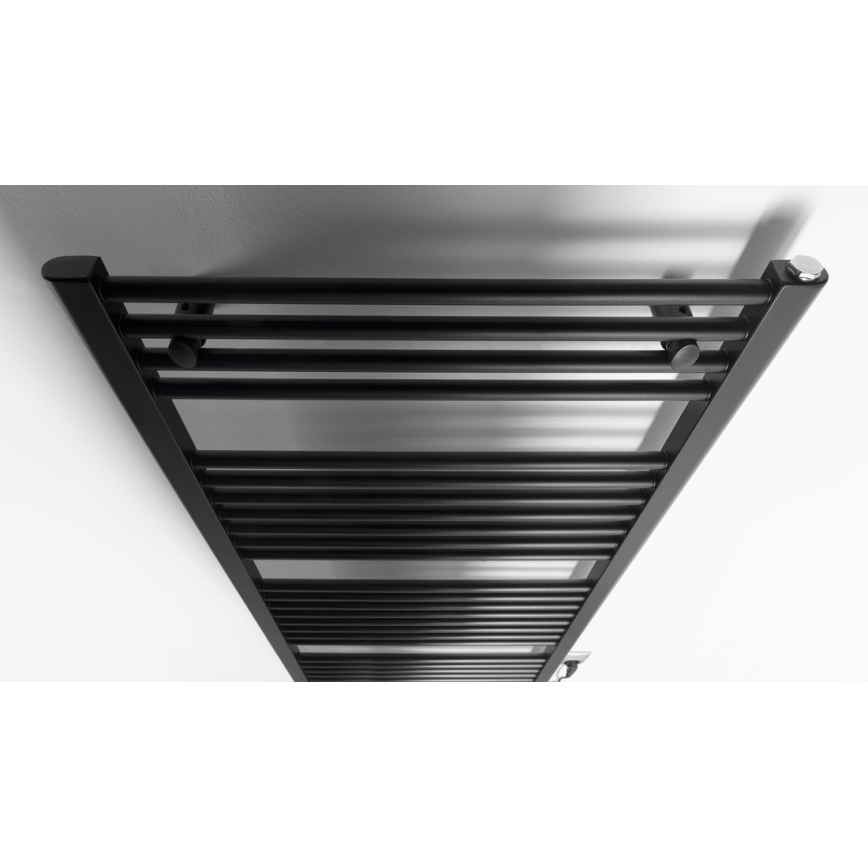 Aqualine - Vannitoa elektriline radiaator DIRECT-E 600W/230V 132 cm matt must otse