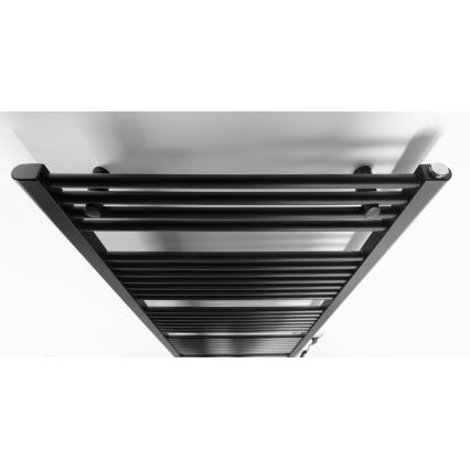 Aqualine - Vannitoa elektriline radiaator DIRECT-E 800W 168x60 cm matt must