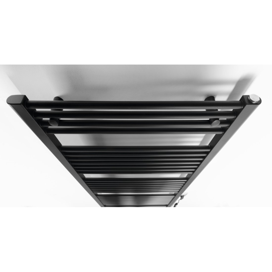 Aqualine - Vannitoa elektriline radiaator DIRECT-E 800W/230V 168 cm matt must otse