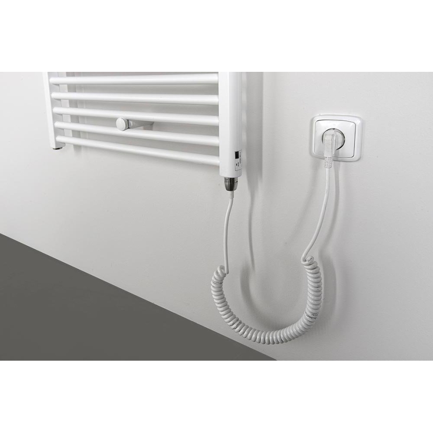 Aqualine - Vannitoa elektriline radiaator DIRECT-E 800W/230V 168 cm valge otse