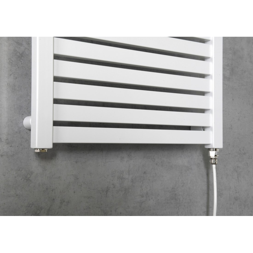 Aqualine - Vannitoa elektriline radiaator TONDI-E 300W/230V 97 cm valge otse