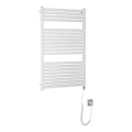 Aqualine - Vannitoa elektriline radiaator TONDI-E 400W 97x60 cm valge