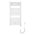 Aqualine - Vannitoa elektriradiaator DIRECT-E 300W 96x45 cm valge