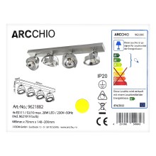 Arcchio - LED Kohtvalgusti MUNIN 4xGU10/ES111/11,5W/230V