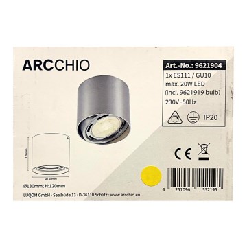 Arcchio - LED Kohtvalgusti ROSALIE 1xGU10/ES111/11,5W/230V