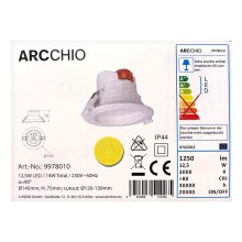 Arcchio - LED Süvistatav valgusti ARIAN LED/12,5W/230V IP44