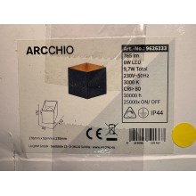 Arcchio - LED Väli seinavalgusti ALIMA LED/8W/230V IP44