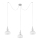 Argon 1354 - LED Lühter TULUZA 3xLED/5W/230V