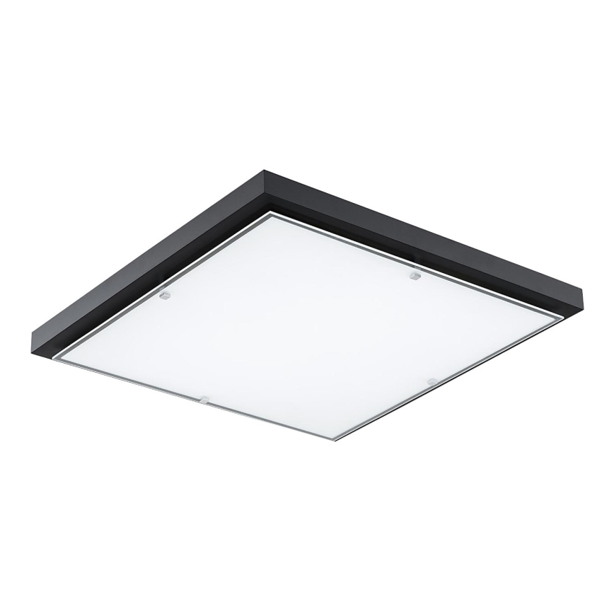Argon 1826 - Laevalgusti CARLSON 4xE27/15W/230V 60x60 cm must