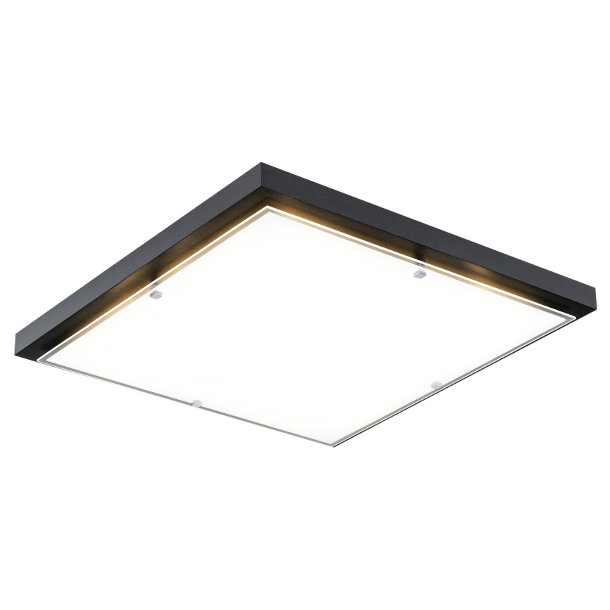 Argon 1826 - Laevalgusti CARLSON 4xE27/15W/230V 60x60 cm must