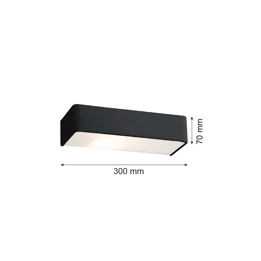 Argon 3075 - Seinavalgusti RODAN 1xE27/15W/230V