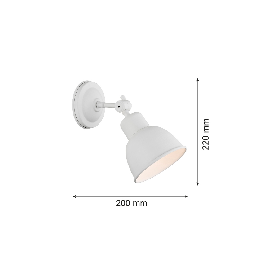Argon 3182 - Seinavalgusti EUFRAT 1xE27/60W/230V