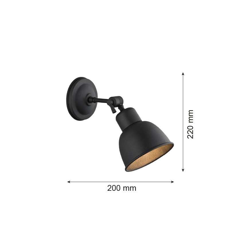 Argon 3185 - Seinavalgusti EUFRAT 1xE27/60W/230V