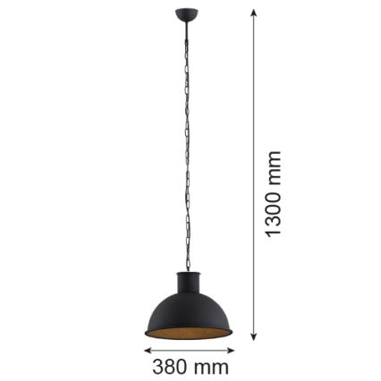 Argon 3191 - lühter EUFRAT 1xE27/60W/230V