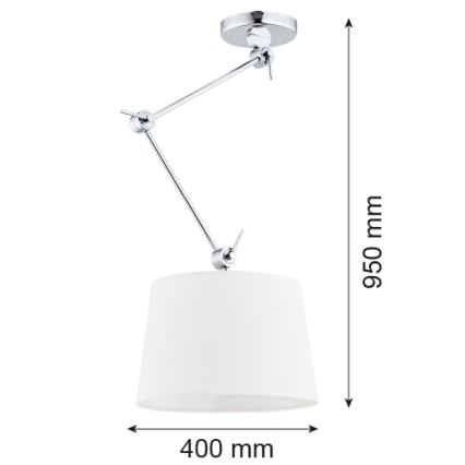 Argon 3548 - Rippvalgusti  ZAKYNTOS 1xE27/60W