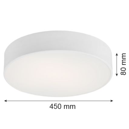 Argon 3568  - LED Laevalgusti DARLING LED/35W/230V d. 45 cm valge