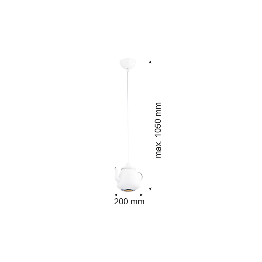 Argon 3650 - Rippvalgusti JAMAJKA 1xGU10/50W/230V
