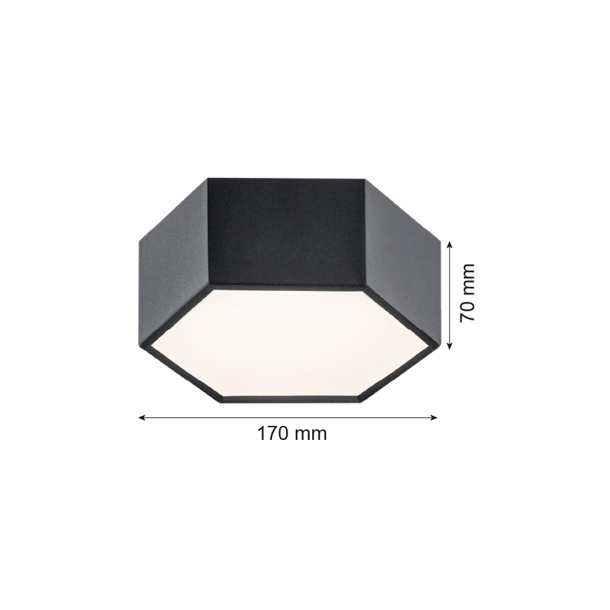 Argon 3824 - LED Laevalgusti ARIZONA LED/9W/230V must