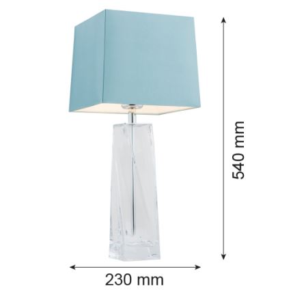 Argon 3839 - Laualamp LILLE 1xE27/15W/230V sinine