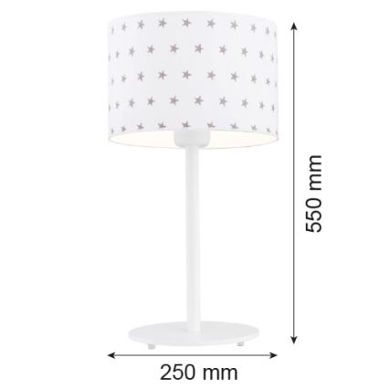 Argon 4125 - Laualamp MAGIC 1xE27/15W/230V valge