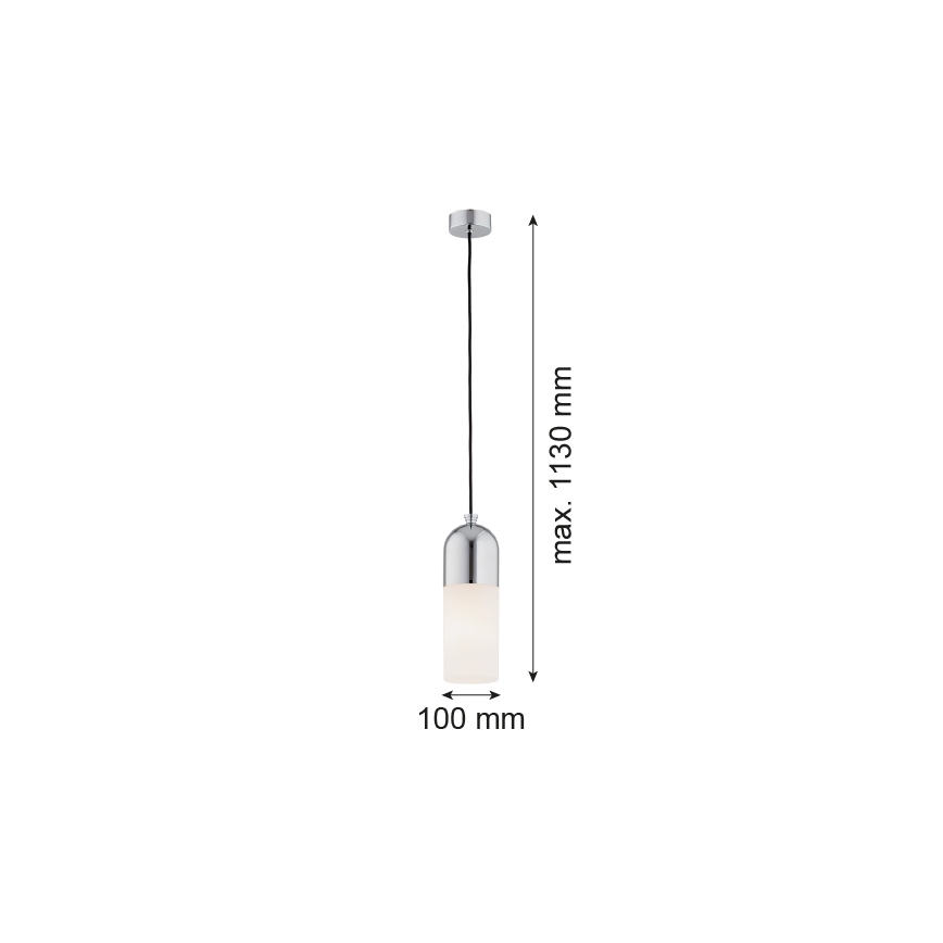Argon 4211 - Lühter BURGOS 1xE27/15W/230V läikiv kroom