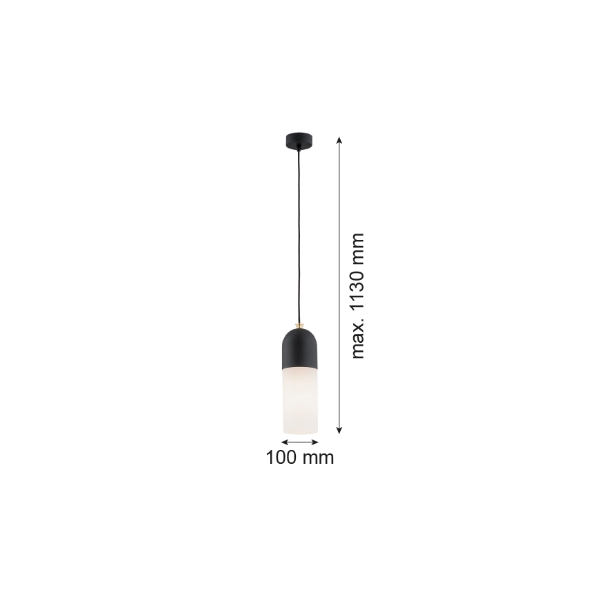 Argon 4213 - Lühter BURGOS 1xE27/15W/230V must