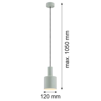 Argon 4217 - Lühter SINES 1xE27/15W/230V d. 12 cm roheline