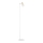Argon 4258 - Põrandalamp DORIA 1xE27/15W/230V valge/messing