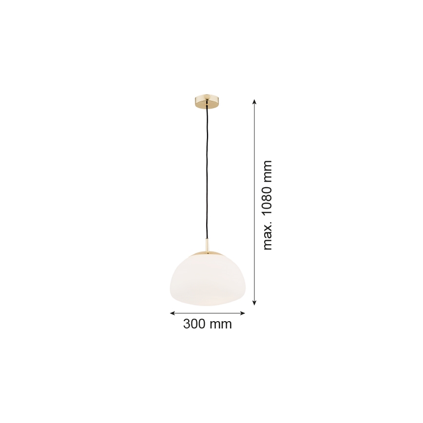 Argon 4316 - Lühter TRINI 1xE27/15W/230V messing
