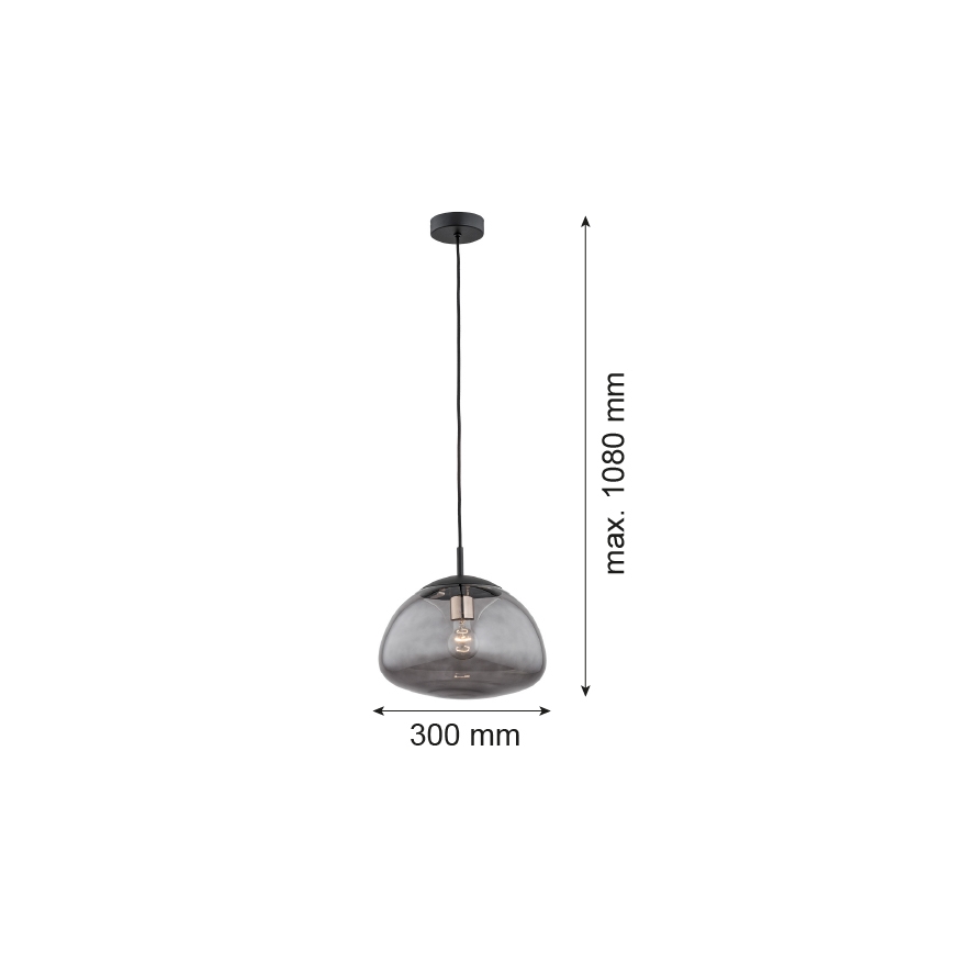 Argon 4334 - Lühter TRINI 1xE27/15W/230V must