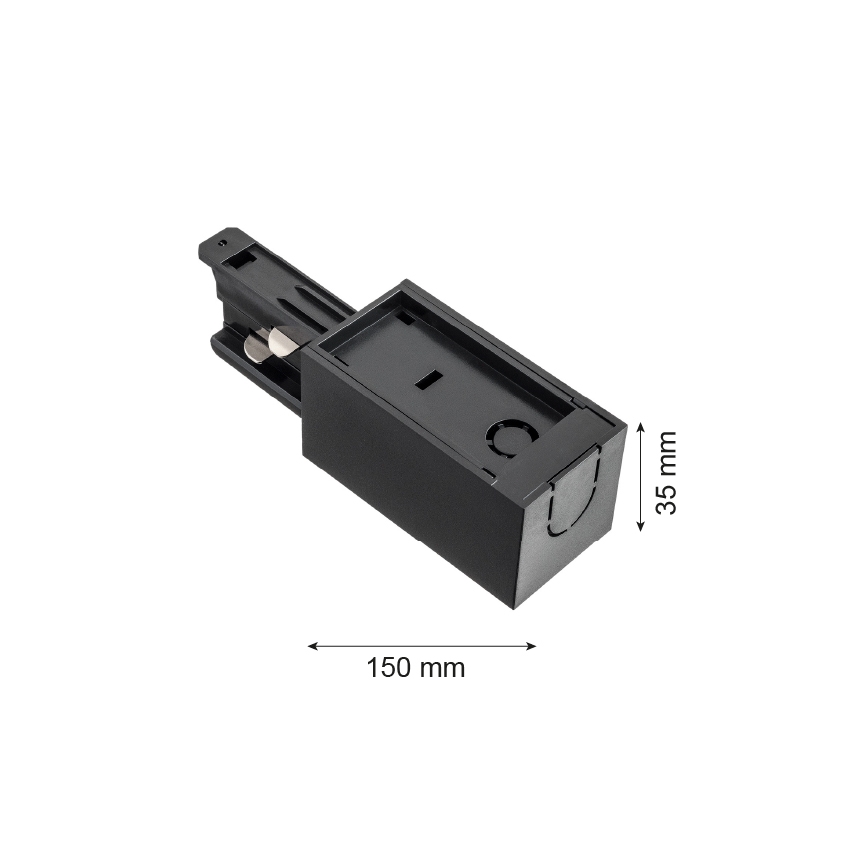 Argon 4366 - Rööbassüsteemi terminal, must