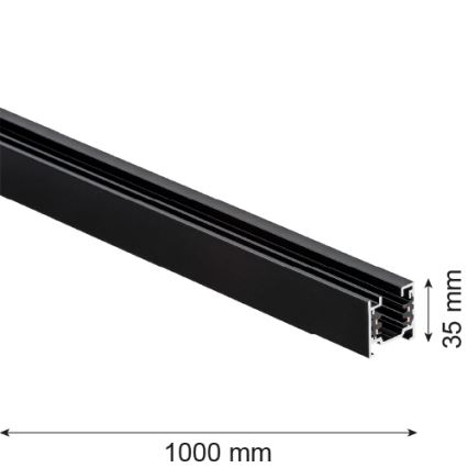 Argon 4370 - Rööbassüsteem 1 m must